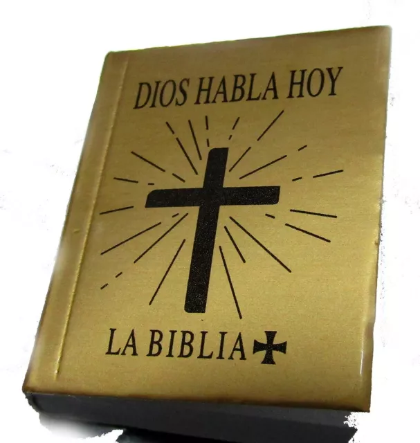 Biblia en miniatura (contiene varios libros completos) ESPAÑOL - FUNDA DE CUERO