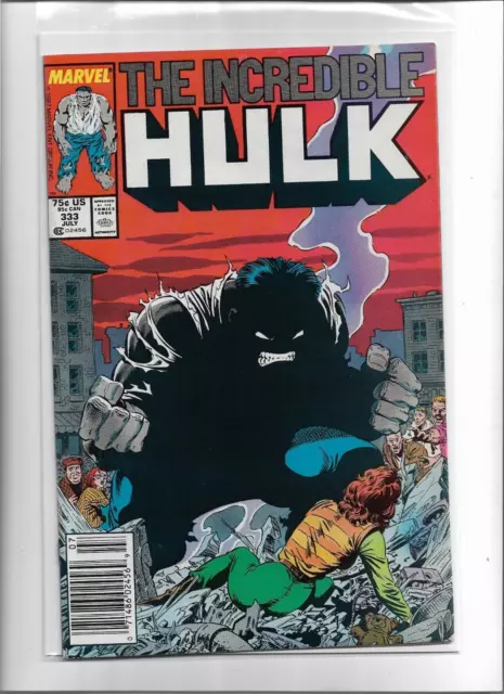 The Incredible Hulk #333 1987 Near Mint- 9.2 4356