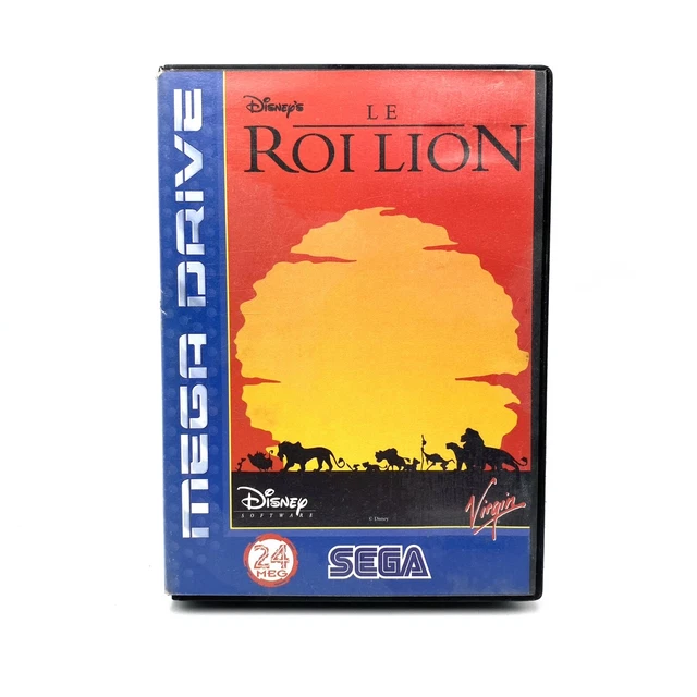 Jeu Sega Game Gear - Le Roi Lion - Version PAL Européenne Complète (boîte, Notice) - Bon état