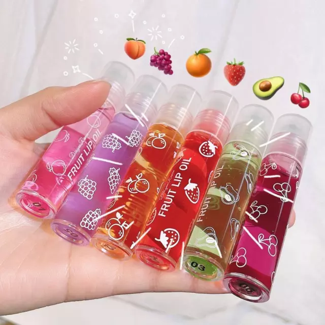 Roll-on Lip Gloss Fruit Lip Oil For Kids Transparents Moisturizing Make Up