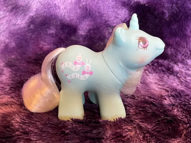 G1 Hasbro My Little Pony - Newborn Ponies - Baby Wiggles - Vintage 1980s