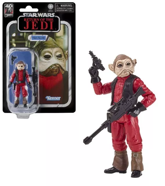 Star Wars: Return Of The Jedi 40th Anniversary NIEN NUNB Action Figure New