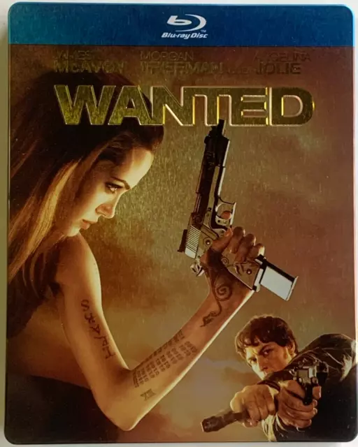Wanted (blu-ray) Edition Steelbook - German Import - Version Française VF