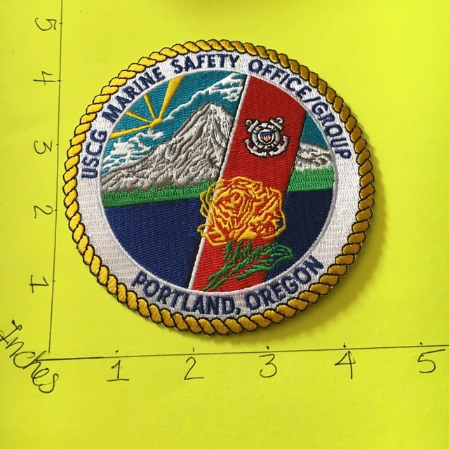 US COAST GUARD Patch USCG Marine Safety Office Group Portland Oregon
