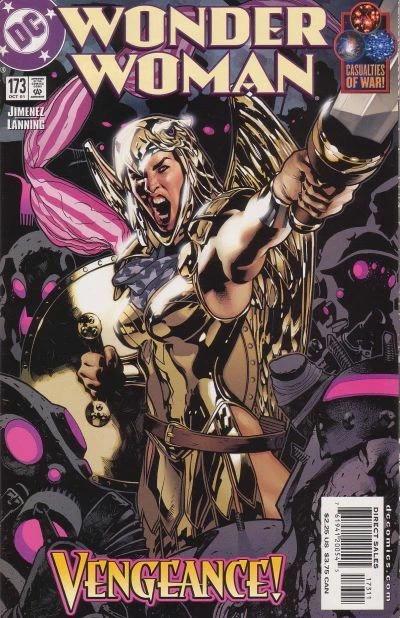 WONDER WOMAN (Vol. 2) #173 VF, Adam Hughes c. DC Comics 2001 Stock Image