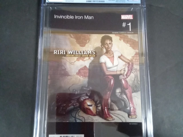 Invincible Iron Man 1 CGC 9.8 Variant Edition