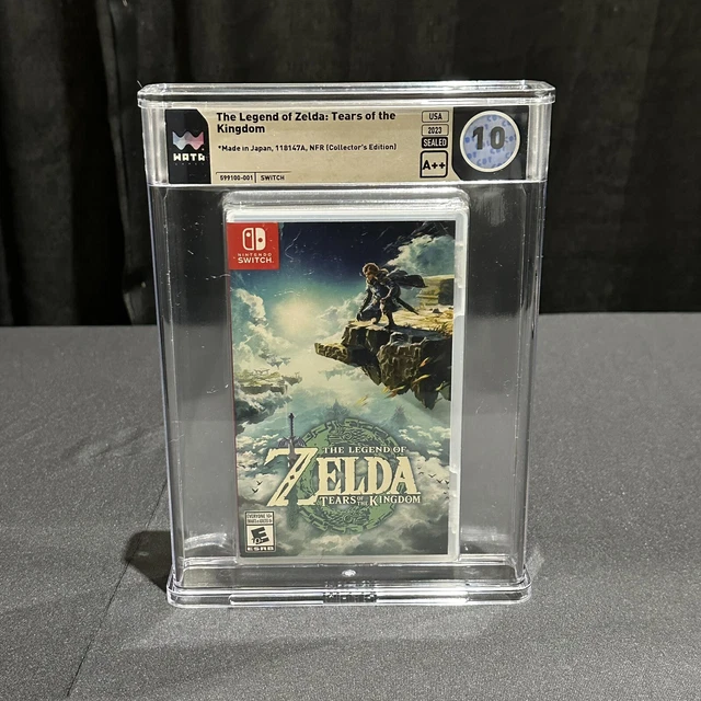 The Legend Of Zelda: Tears Of The Kingdom WATA 9.8 A