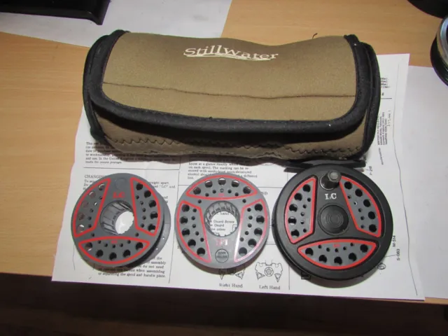 3 SPARE SPOOLS For Leeda Lc 100 Fly Reel with contents, Very Good Condition  £20.00 - PicClick UK