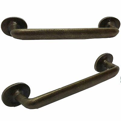 8" Primitive Colonial Style - BB-603 - Iron Cabinet Knob Handle - For Gate,...