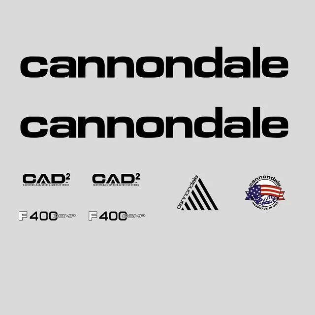 Decalcomanie Cannondale F400 CAAD2 – Adesivi In Vinile Autoadesivo N.960 Per Bici (universali)