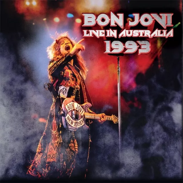 Bon Jovi Live in Australia 1993 (CD) Album (Jewel Case)