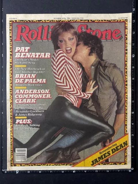 PAT BENATAR - ROLLING STONE COVER PAGE 1981 14X11" USA Press Advert Poster L267