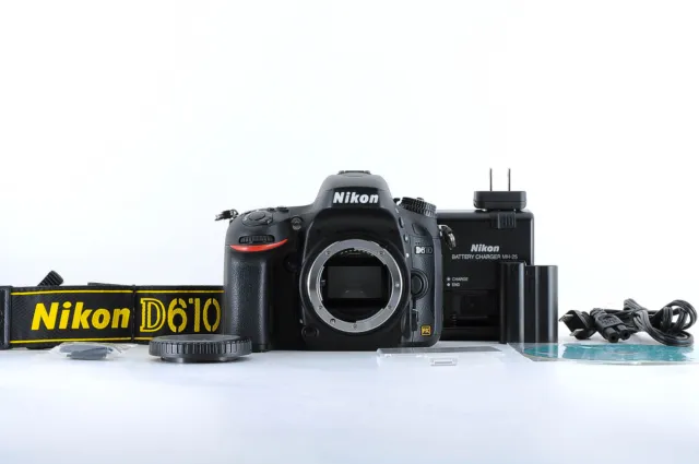 [MINT sc:2648(2%)] Nikon D610 24.3MP Digital SLR Camera Body Only From JAPAN