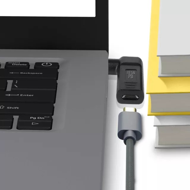 USB-C 100W Charging Adapter to DC 4.5 x 3.0mm for HP / Dell Computer 3