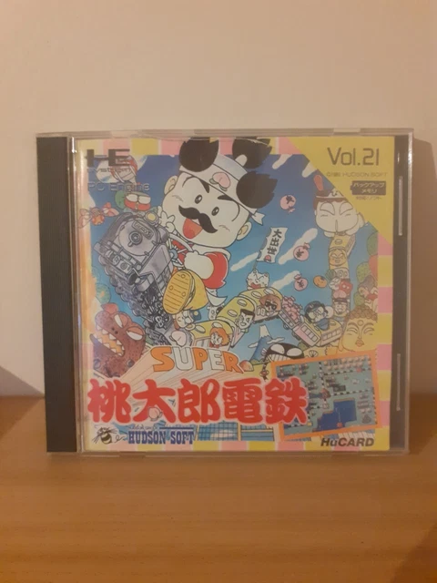 Jeu PC Engine Super Momotarou Densetsu - Hucard Japonais En Boîte - 1989 Hudson Soft - Bon état