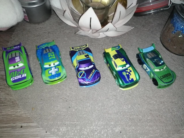Disney pixar lot de  voitures cars 3 disney pixar metal mattel 1/55 superbe etat