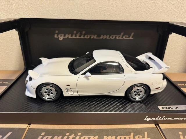 1/18 IGNITION Model Mazda RX-7 Speed a-spec FD3S White IG3942