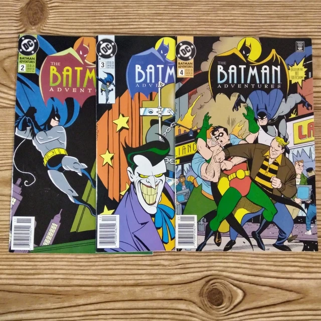 DC Comics The Batman Adventures Lot (3) 1992 Nov Dec Jan - Issues 2, 3, & 4