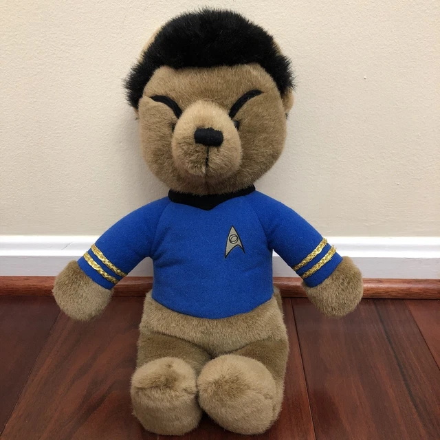 VINTAGE MR. SPOCK Star Trek TOS Applause 1996 Plush 16" Vulcan Teddy ...