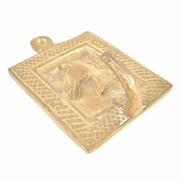 New Hat Rack Hangers Golden Antique Coat Rack Brass Wall Hooks Rugged Horse Face