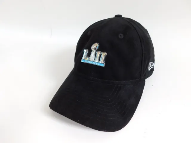 Super Bowl 53 Hat LIII Logo Front Baseball Cap Strapback Adjustable Velveteen