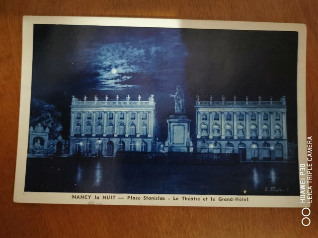 CPA - 54 - NANCY - Place Stanislas - The Theatre and the Grand Hotel