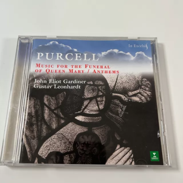Purcell: Music For The Funeral of Queen Mary / Anthems, Gardiner, Leonhardt, CD