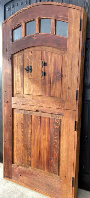 Rustic Dutch door solid wood oak mahogany alder birch maple Choose species/size 2