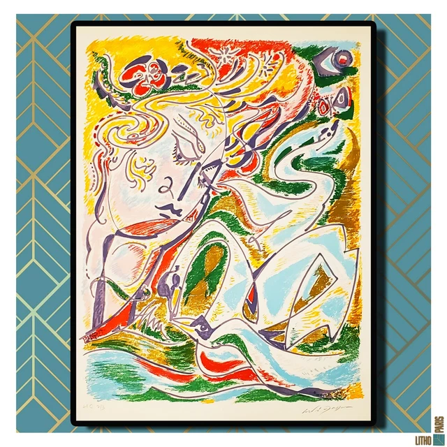 André MASSON : Sexus - Lithographie signée