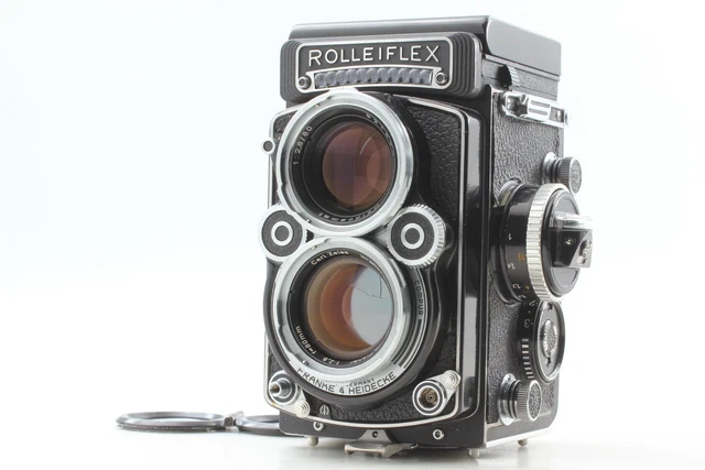 CLA'D [FAST NEUWERTIG] Rolleiflex 2.8F Planar 80mm f2.8 TLR Filmkamera ...