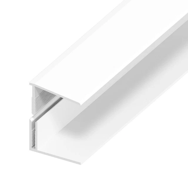 SHIPLAP CLADDING EDGE Trim TwoPart uPVC White 5m Length £19.99