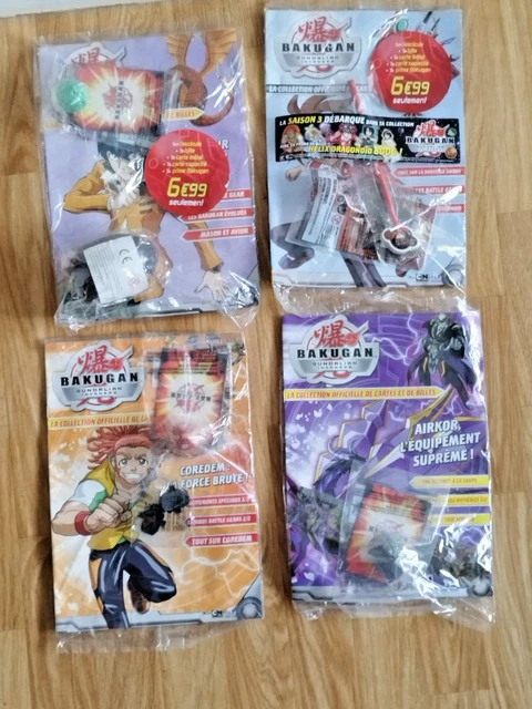 Lot Bakugan Avec Cartes Et Fascicules - Neuf