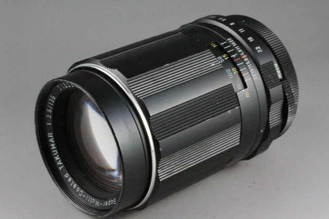 Appareil Photo Asahi Pentax H-2 Avec Objectif SMC Takumar 135 Mm F/3.5