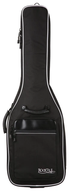 Housse Sac Poche pour Etui Souple Guitare Electrique Basse Rembourre Sangles