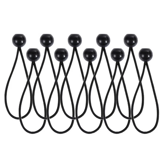 Camping Élastique Cordon Cravate Fixation Corde Abri Fournitures Tente 10pcs Set