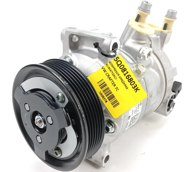 NEUF ORIGINAL COMPRESSEUR D'Air Compresseur Climatisation AC VW Crafter ...