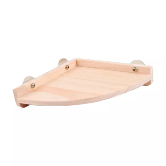 Piattaforma Ad Angolo Per Gabbia Per Criceti Supporto In Legno Cincillà Piccolo
