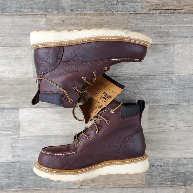 RED WING IRISH Setter Ashby 6" ST Work Boots Mens Sz 9 Aluminum Toe