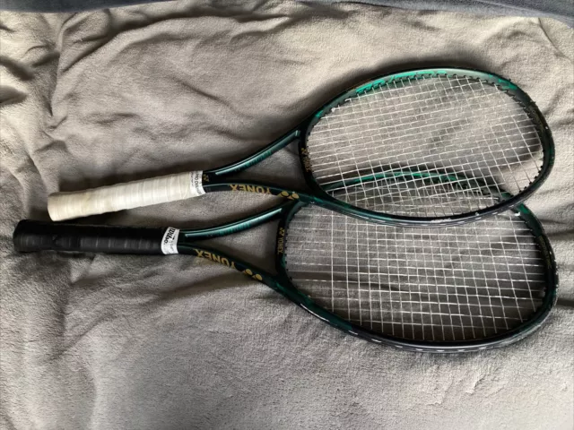 2x 2021 Yonex vCore Pro 97HD Tennis (18x20) Rackets - Grip 2