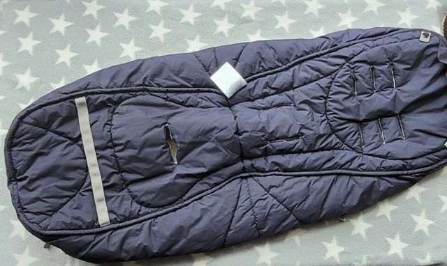 Mamas and Papas kaltes Wetter gemütliche Fußmuff marineblau cremefarben Ocarro Armadillo 5