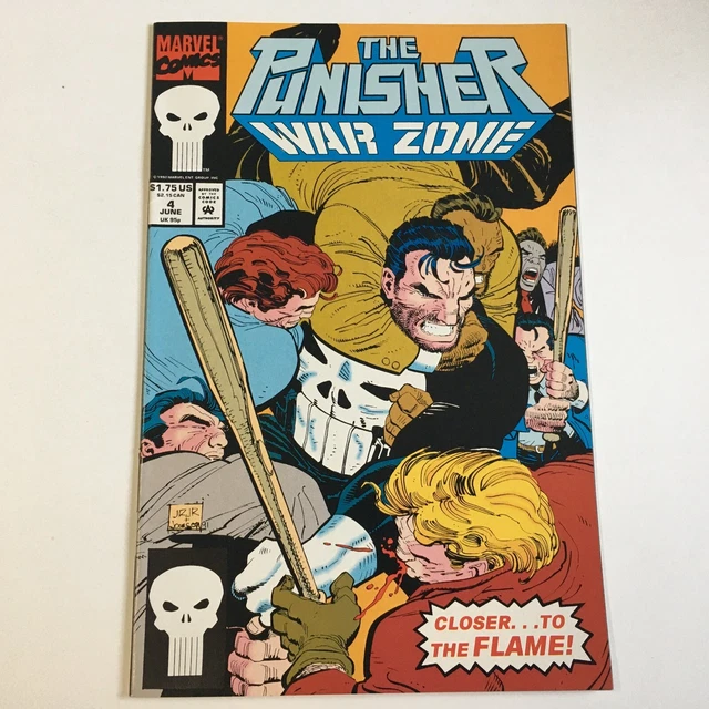 The Punisher War Zone #4 Marvel Comics VF/NM 1992 Romita Jr