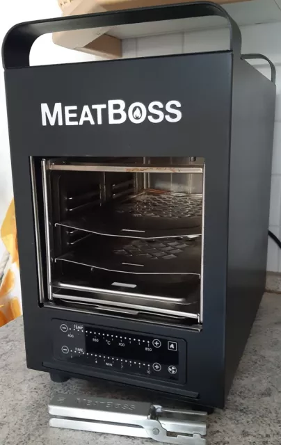 Elektrischer Hochtemperaturgrill MeatBoss (bis zu 850 Grad – ideal für Steaks)