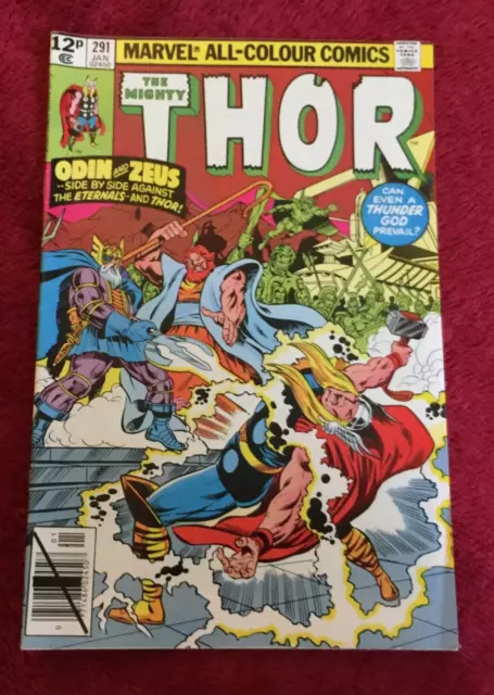 Free P & P: Thor #291, Jan 1980: With the Eternals!