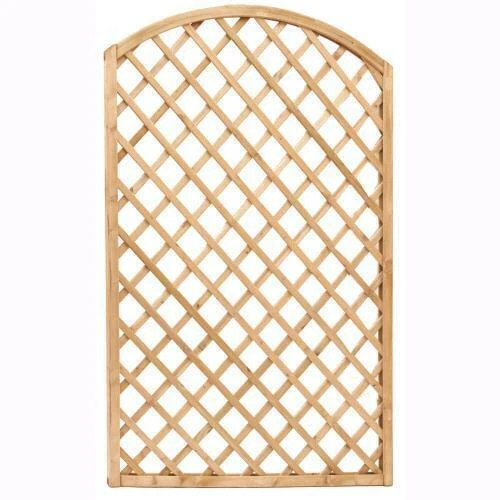Pannello In Legno Di Pino Impregnato Traliccio Ad Arco Per Recinzioni E Decorazioni Piante Rampicanti Lasa 150xh180 Cm 89456591