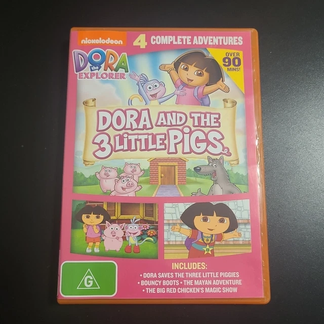 DORA THE EXPLORER - 3 Little Pigs (DVD, 2014) $8.08