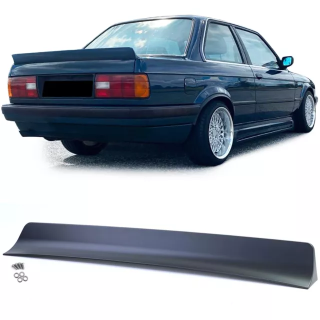 Para BMW 3er E30 Limo Cabrio 1982-1993 Alerón Trasero Spoiler Big Ducktail