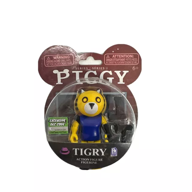 PIGGY Action Figure Series 1 - PIGGY, Tigry, Clown, Fox