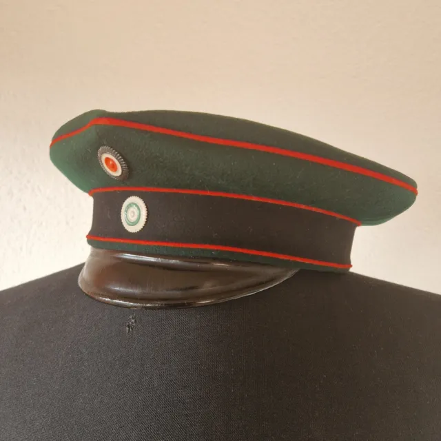 Schirmmütze Unteroffizier Kgl. Sächs. Schützen-Regiment "Prinz Georg" Nr. 108