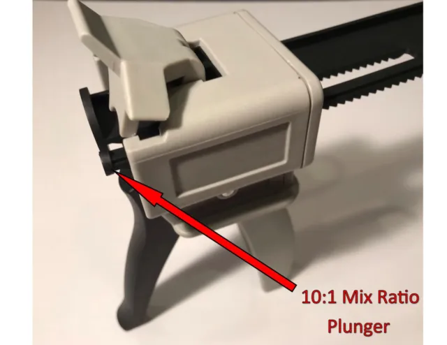 3M EPX Scotch-Weld Style 10:1 Mix Ratio Epoxy Gun 62-9170-9930-1 45ML 10:1