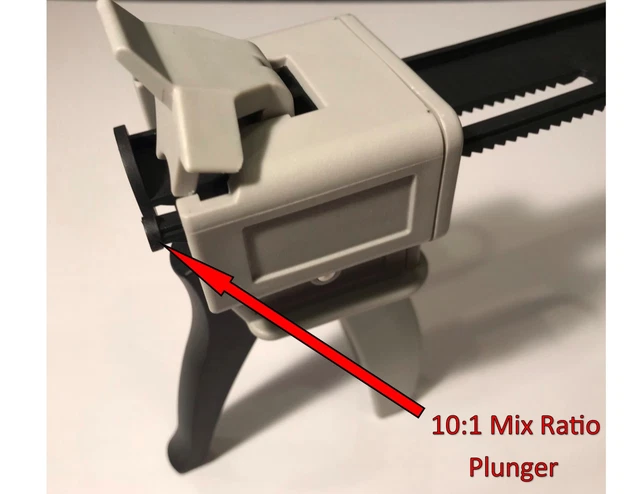Pistolet à Colle Double Cartouche 400ml - Rapport 1:1, Applicateur 2 Composants